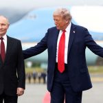 Дональд Трамп і Володимир Путін на саміті на Алясці