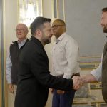 Володимир Зеленський зустрічає делегацію Конгресу США в Києві