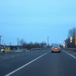 Автомобілі на трасі М09 у Жовкві на Львівщині, архівне фото
